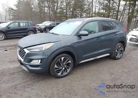 2020 Hyundai Tucson Sport из США, поврежденный, VIN KM8J33AL3LU112225